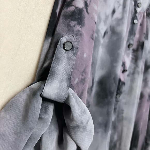 Michael Kors Sheer Watercolor blouse - Picture 3 of 5